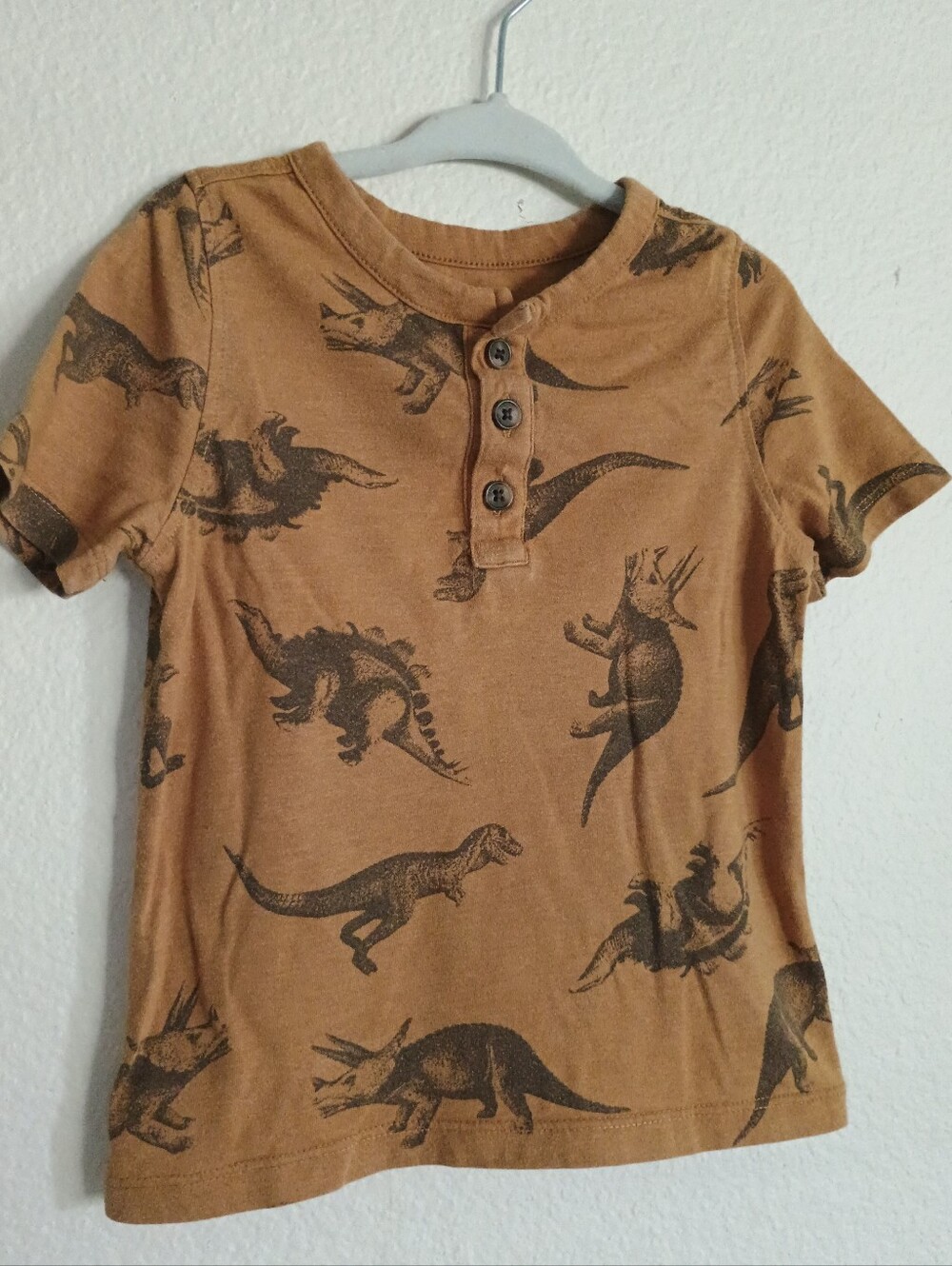 4/$15 Old Navy Dino Henley, 2T
